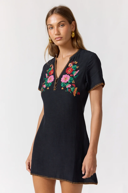 Bobbi mini dress in Noche PRE ORDER