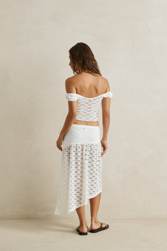 Eve Lace Sweetheart Top