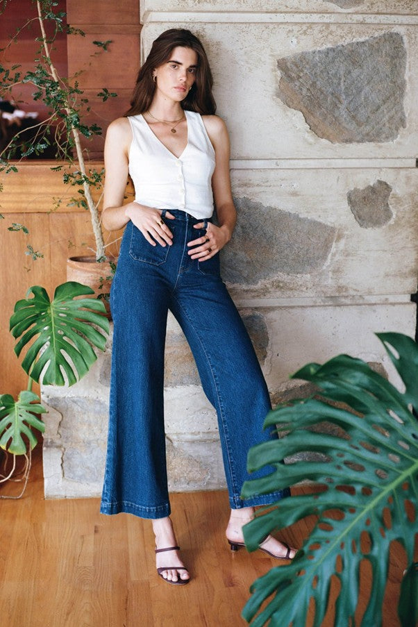 Sailor long Eco Ruby Blue