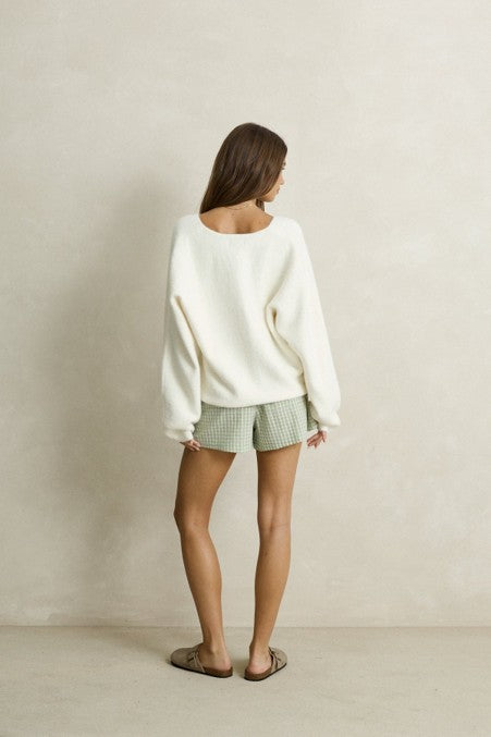 Adele Oversized Long Sleeve Knit Top