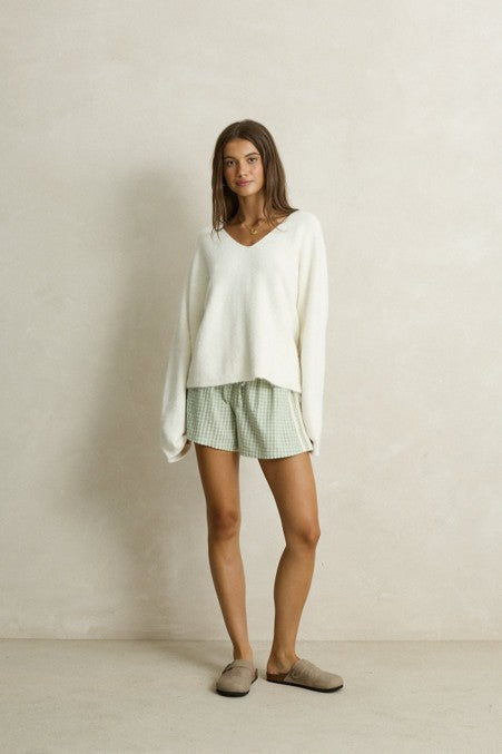Adele Oversized Long Sleeve Knit Top