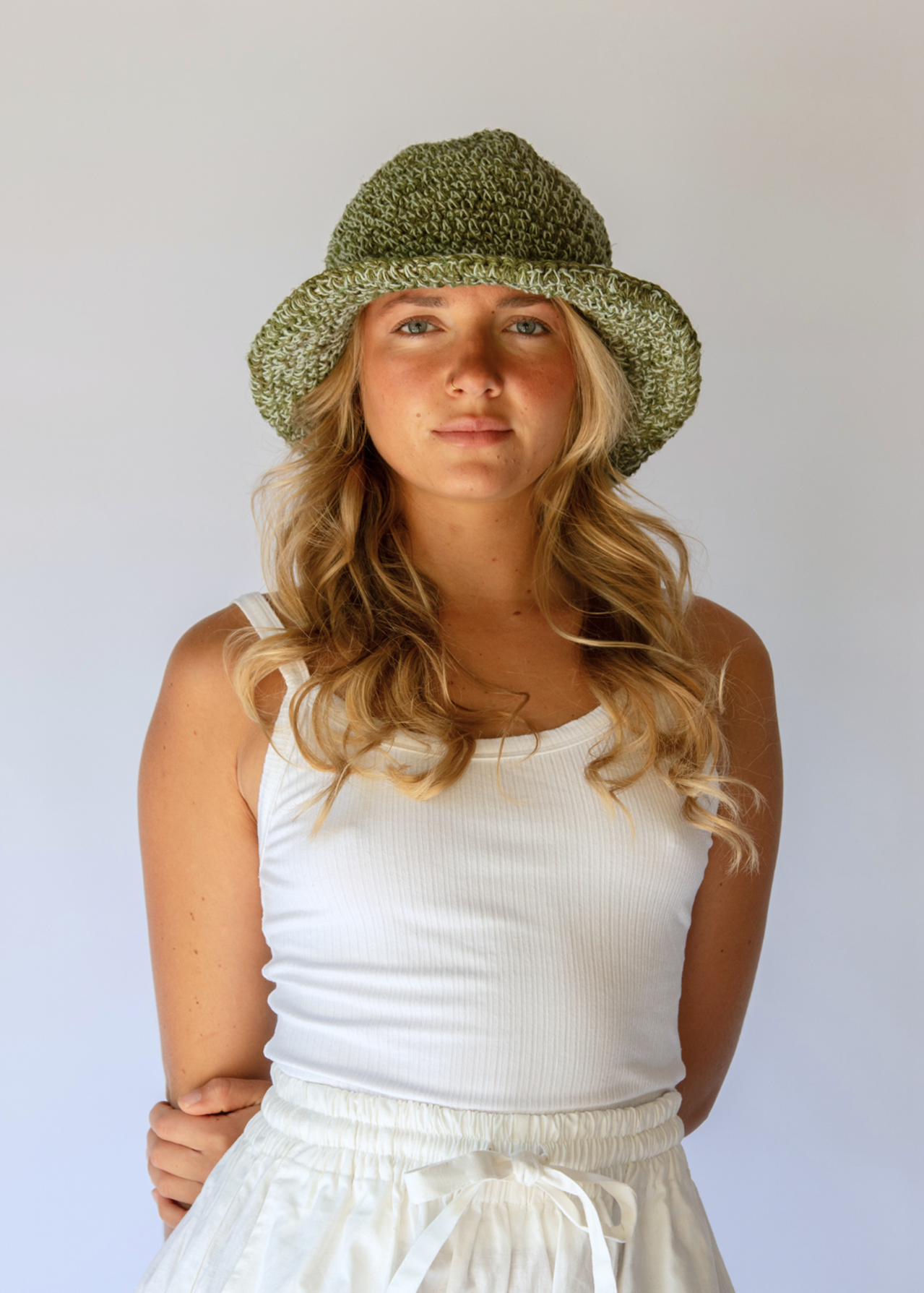 Peggie Bucket Hat - Aloe