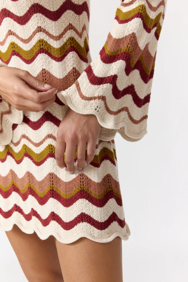 Amara dress in Maplewood