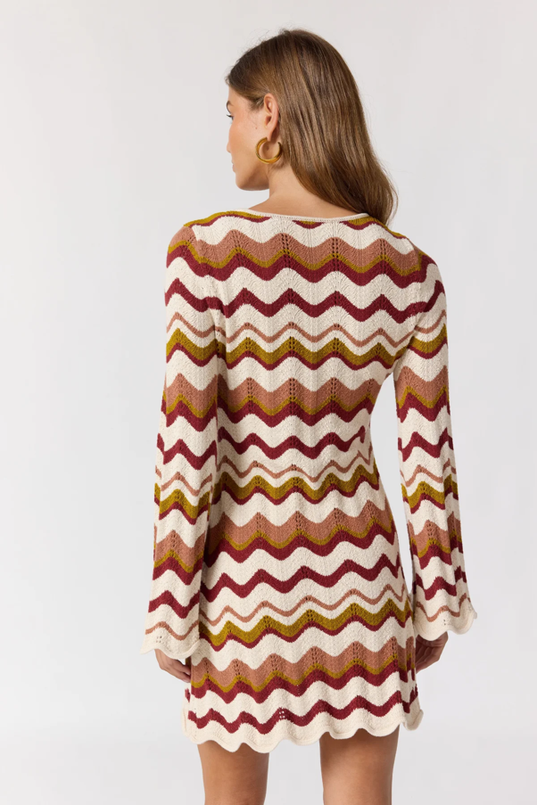 Amara dress in Maplewood