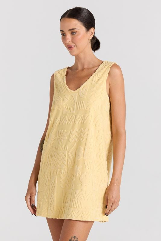 Mai Tai V Tunic Toweling Dress