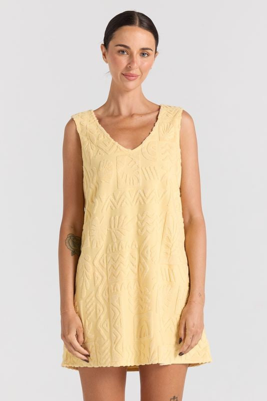 Mai Tai V Tunic Toweling Dress