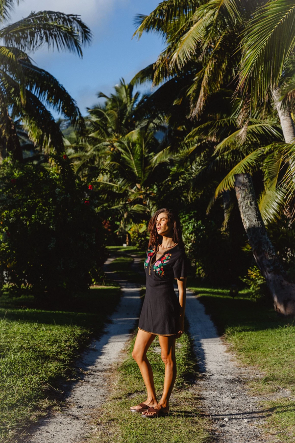Bobbi mini dress in Noche PRE ORDER