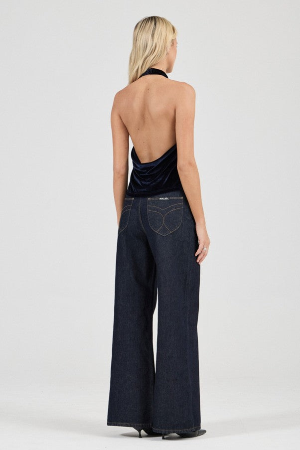 Cameo Halter Top Velvet