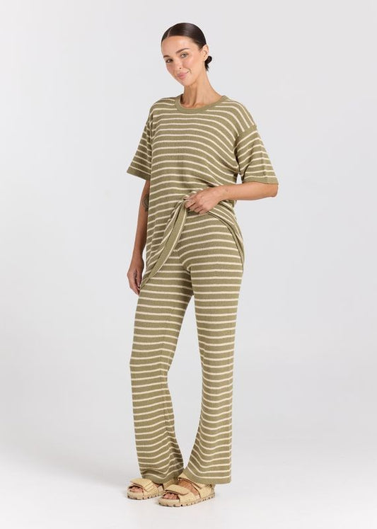 Surfside Knit Tee - Cedar