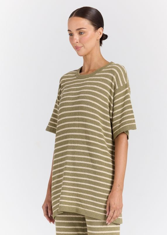 Surfside Knit Tee - Cedar