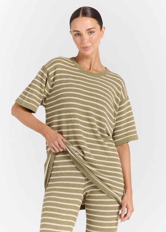 Surfside Knit Tee - Cedar