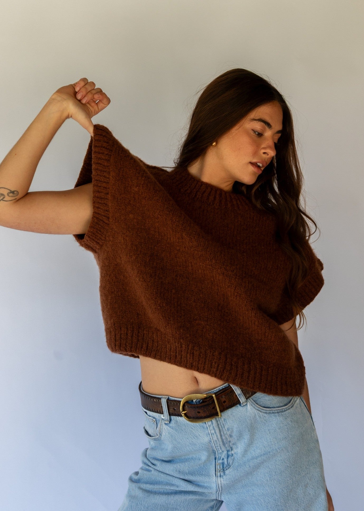 Pippi Vest - WARM CHOC