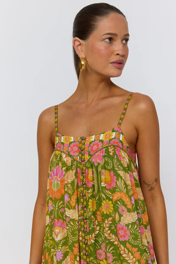 Estella Dress - Guava