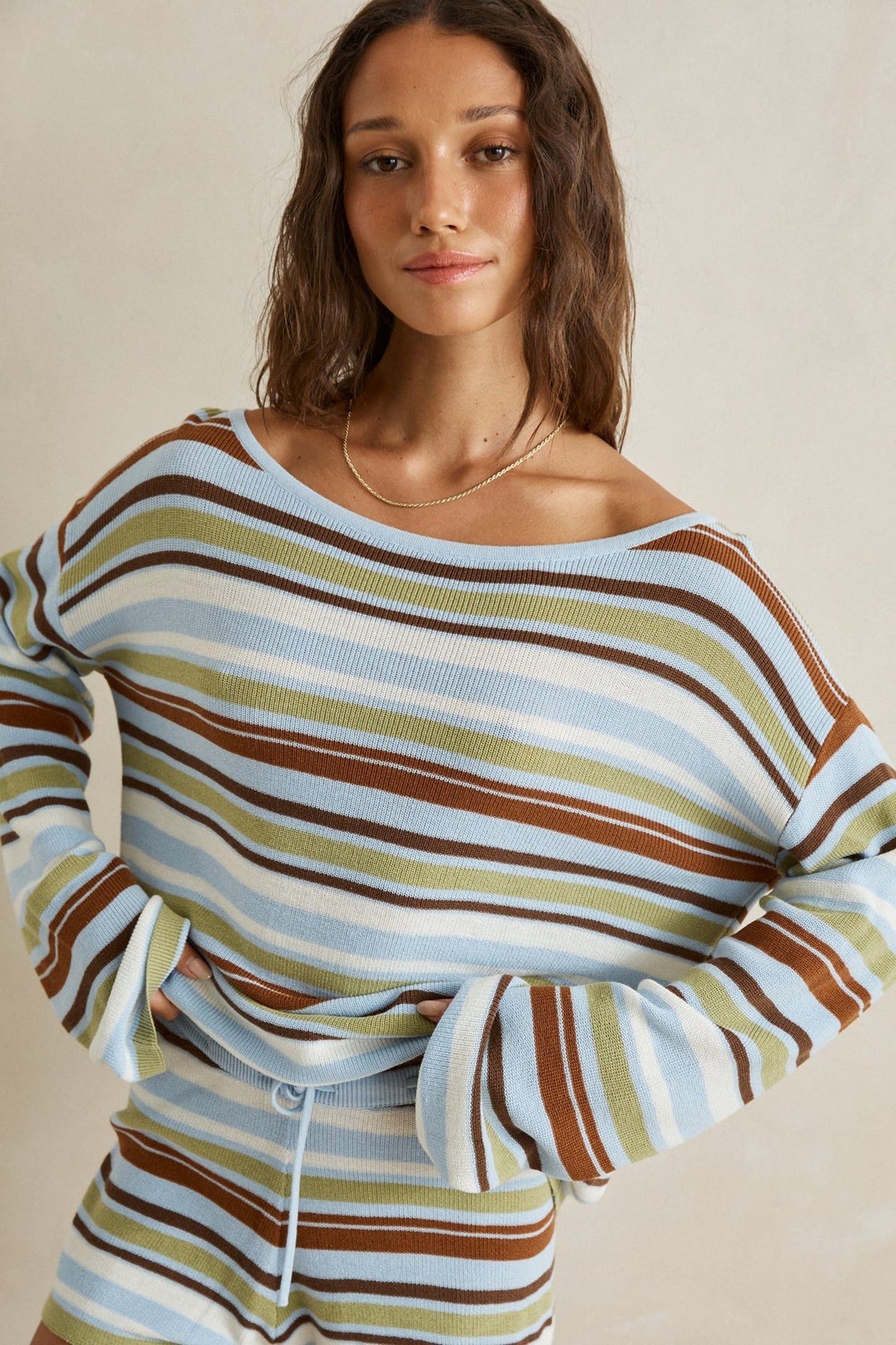 Frankie Stripe Knit Top