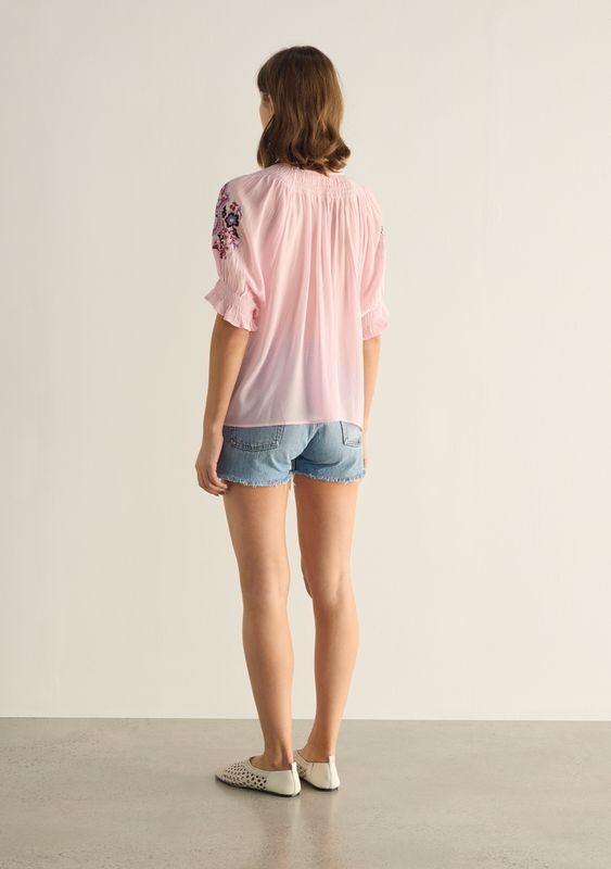 Indra Embroidered Blouse