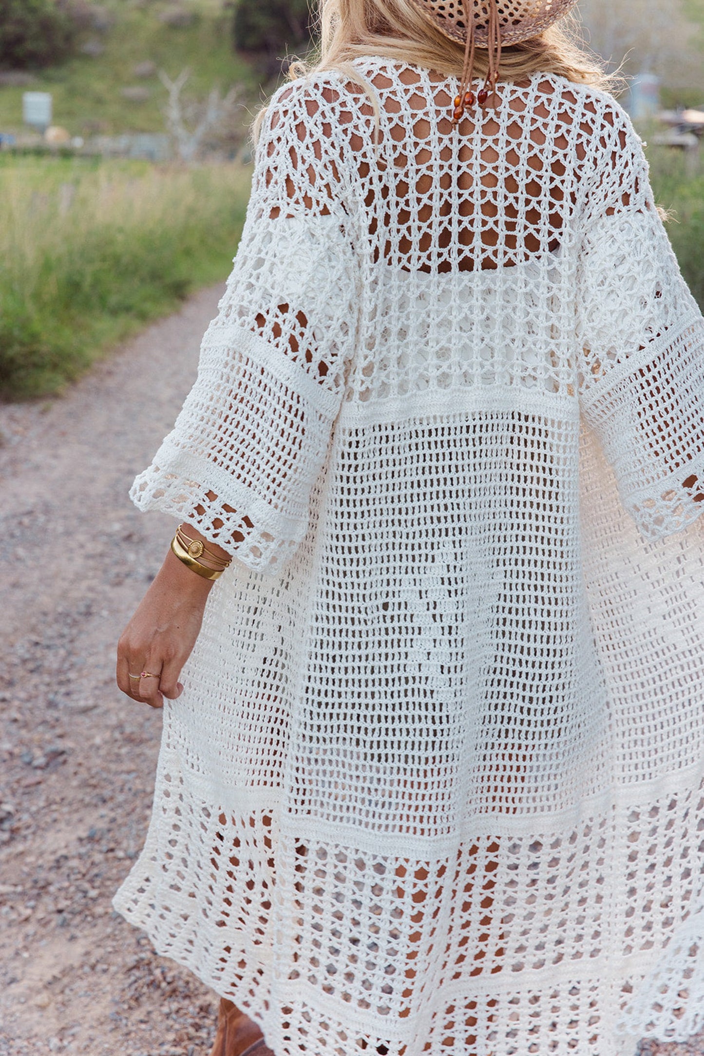 Boho Kimono - Ivory