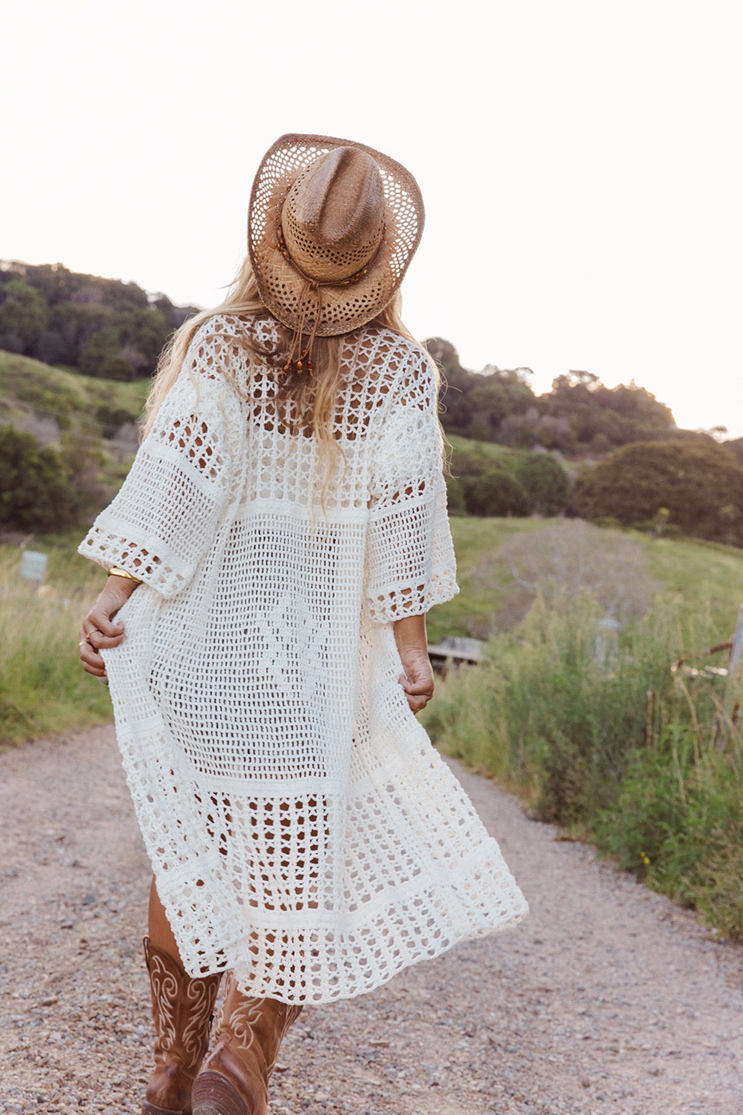 Boho Kimono - Ivory