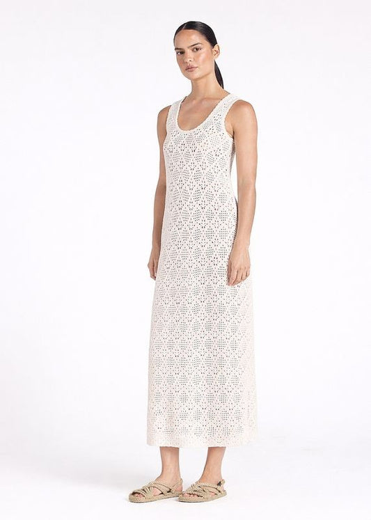 Messina Knit Palma Dress - Vanilla