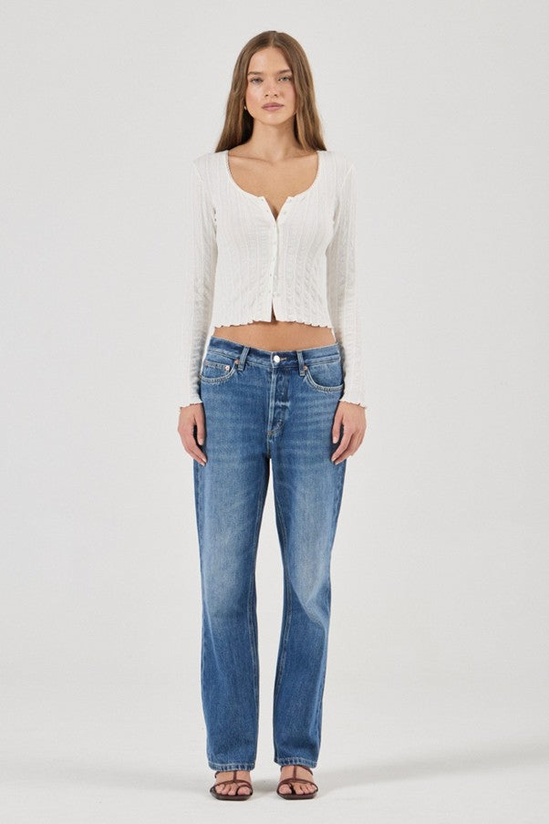 Maddison Button Up Top