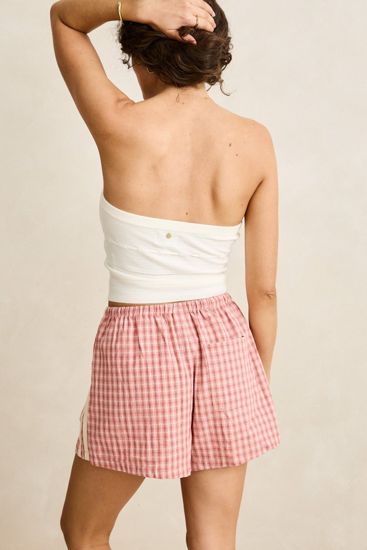 Maggie Strapless Knit Top