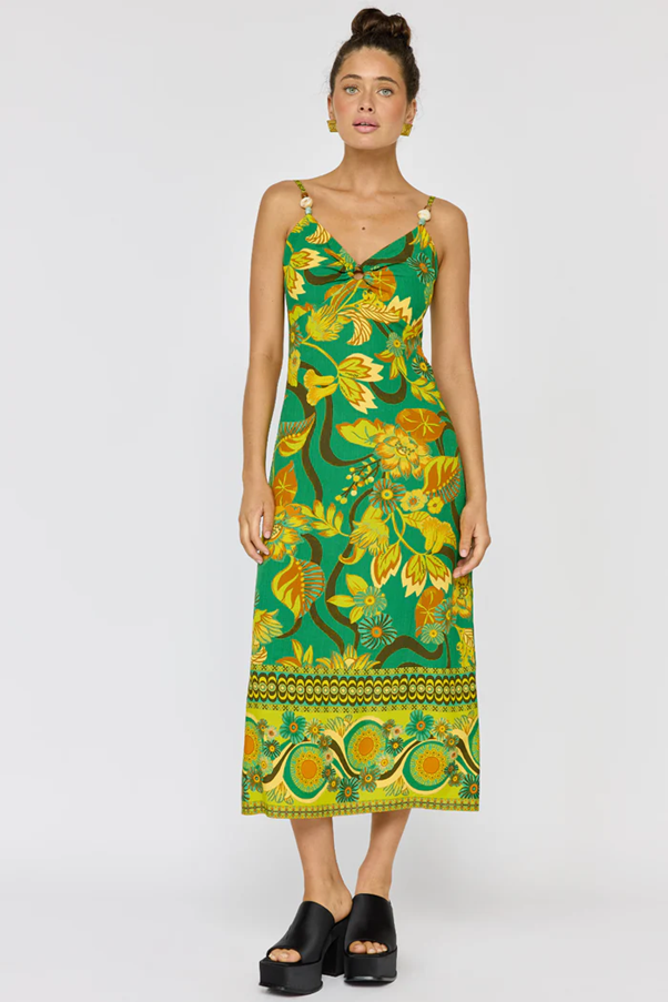 Martini Midi Dress - Absinthe