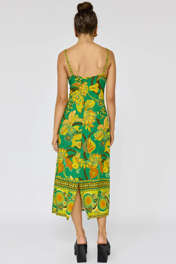 Martini Midi Dress - Absinthe