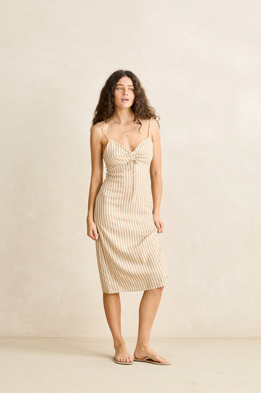Penny Stripe Midi Dress