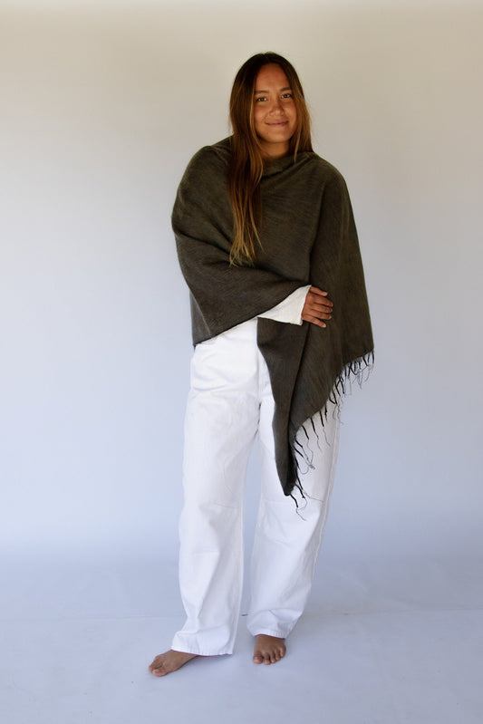 Amara Poncho DRIFTWOOD
