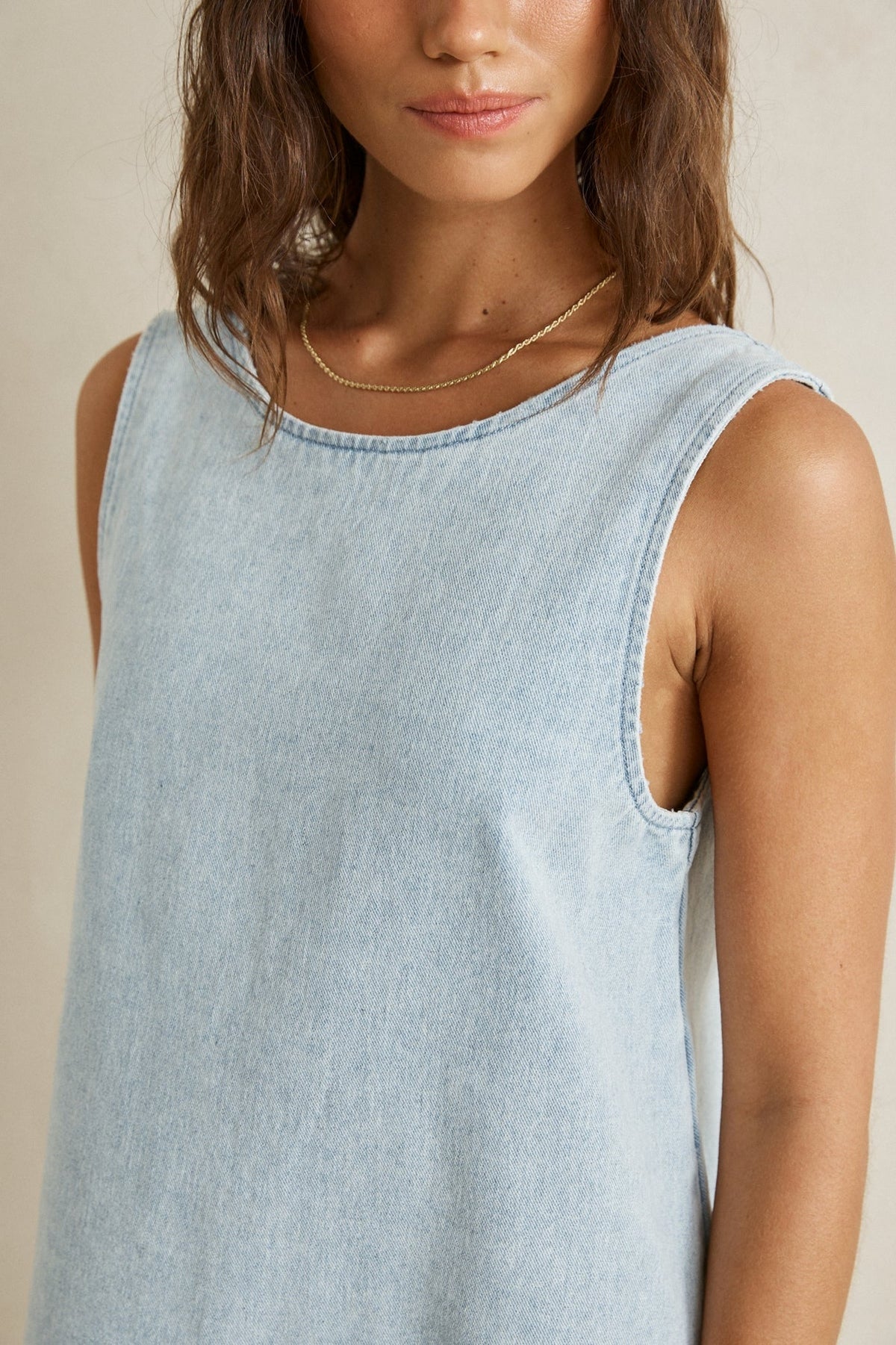 Riley Denim Mini Dress