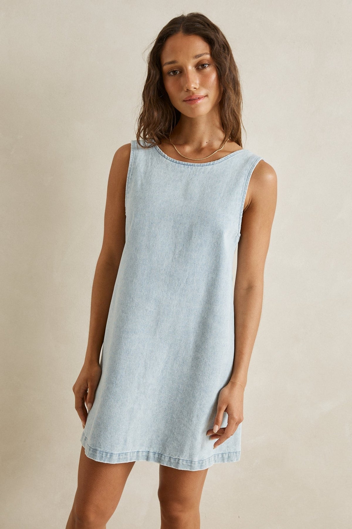 Riley Denim Mini Dress