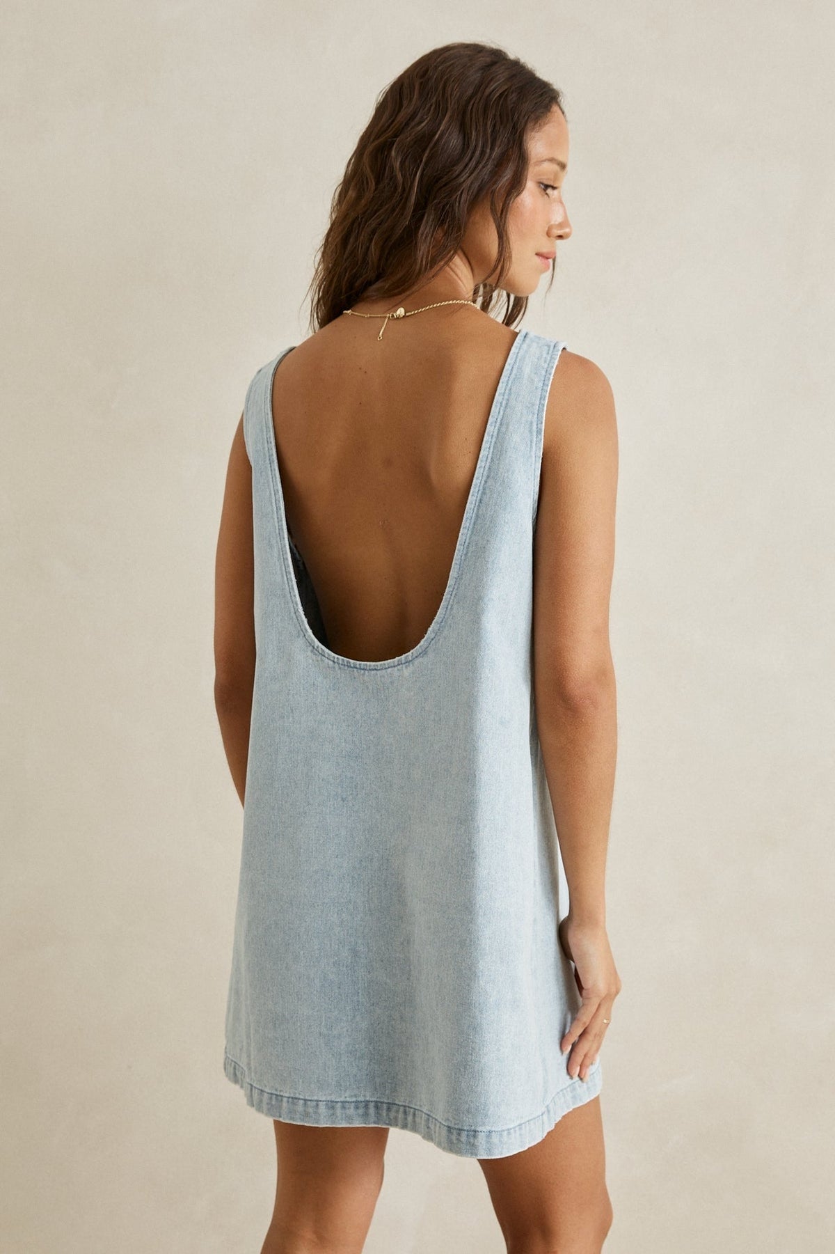 Riley Denim Mini Dress
