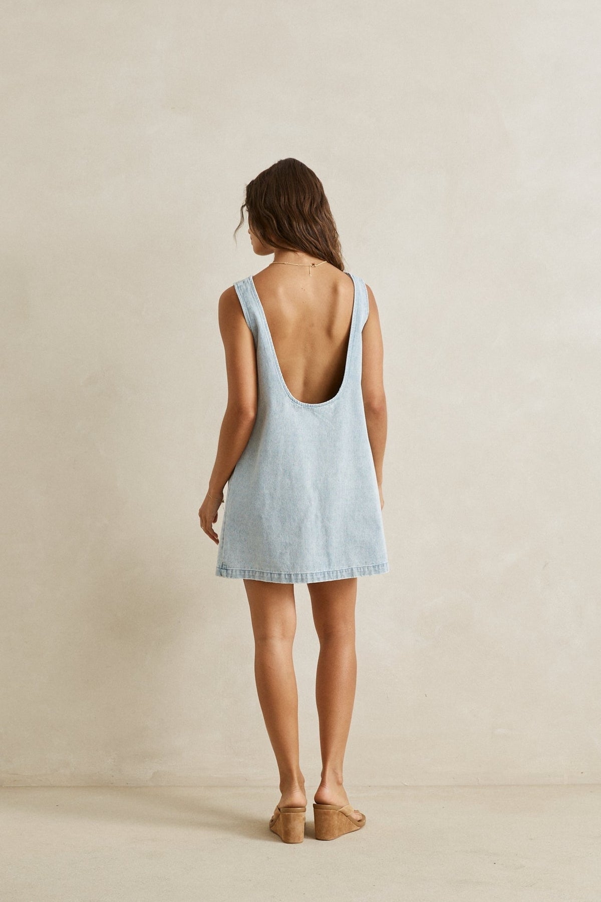 Riley Denim Mini Dress