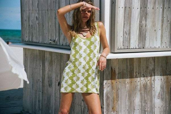 Shelborne Knit Sundreamer Dress - Palm