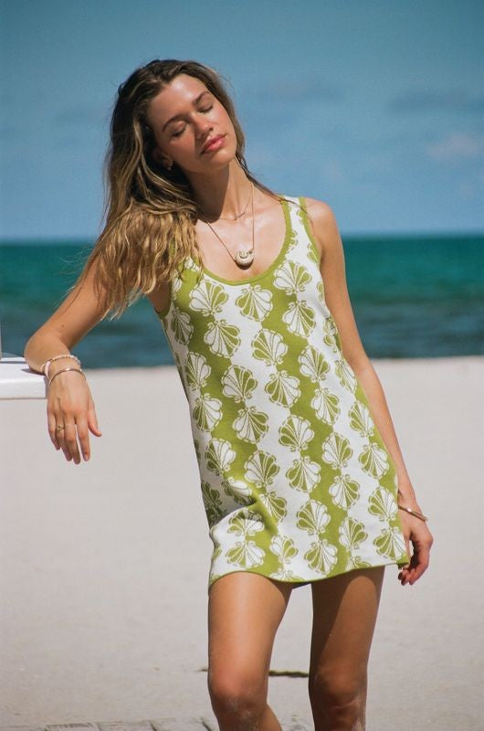 Shelborne Knit Sundreamer Dress - Palm