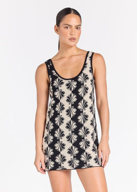 Shelborne Knit Sundreamer Dress - Black Sand