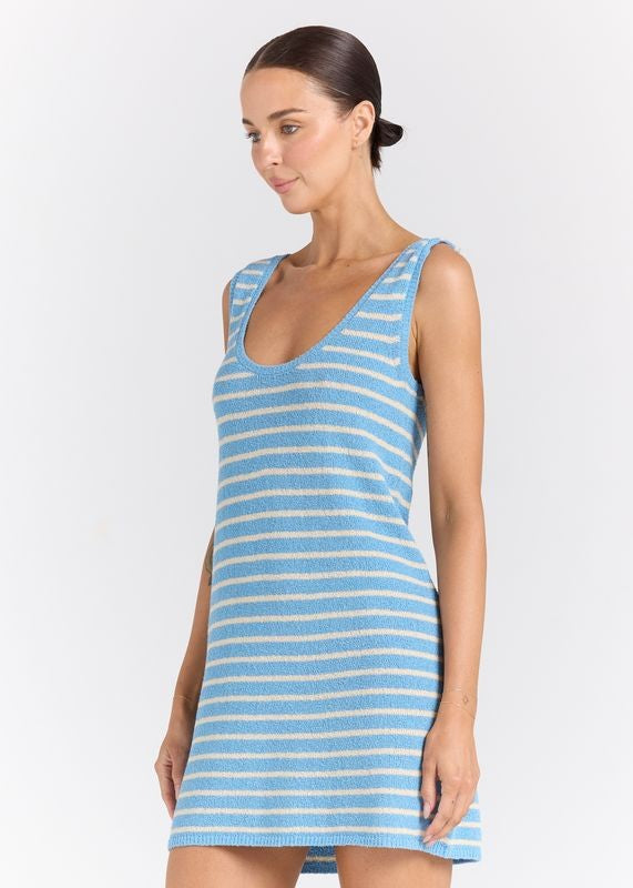 Surfside U Knit Dress - Sky