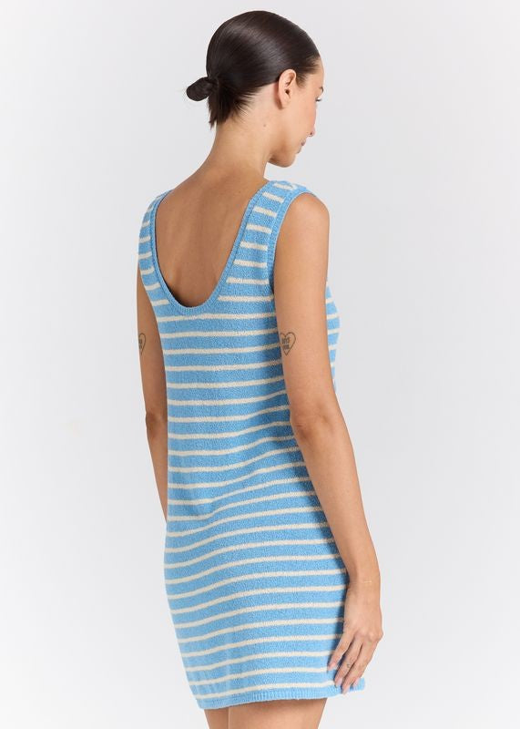 Surfside U Knit Dress - Sky