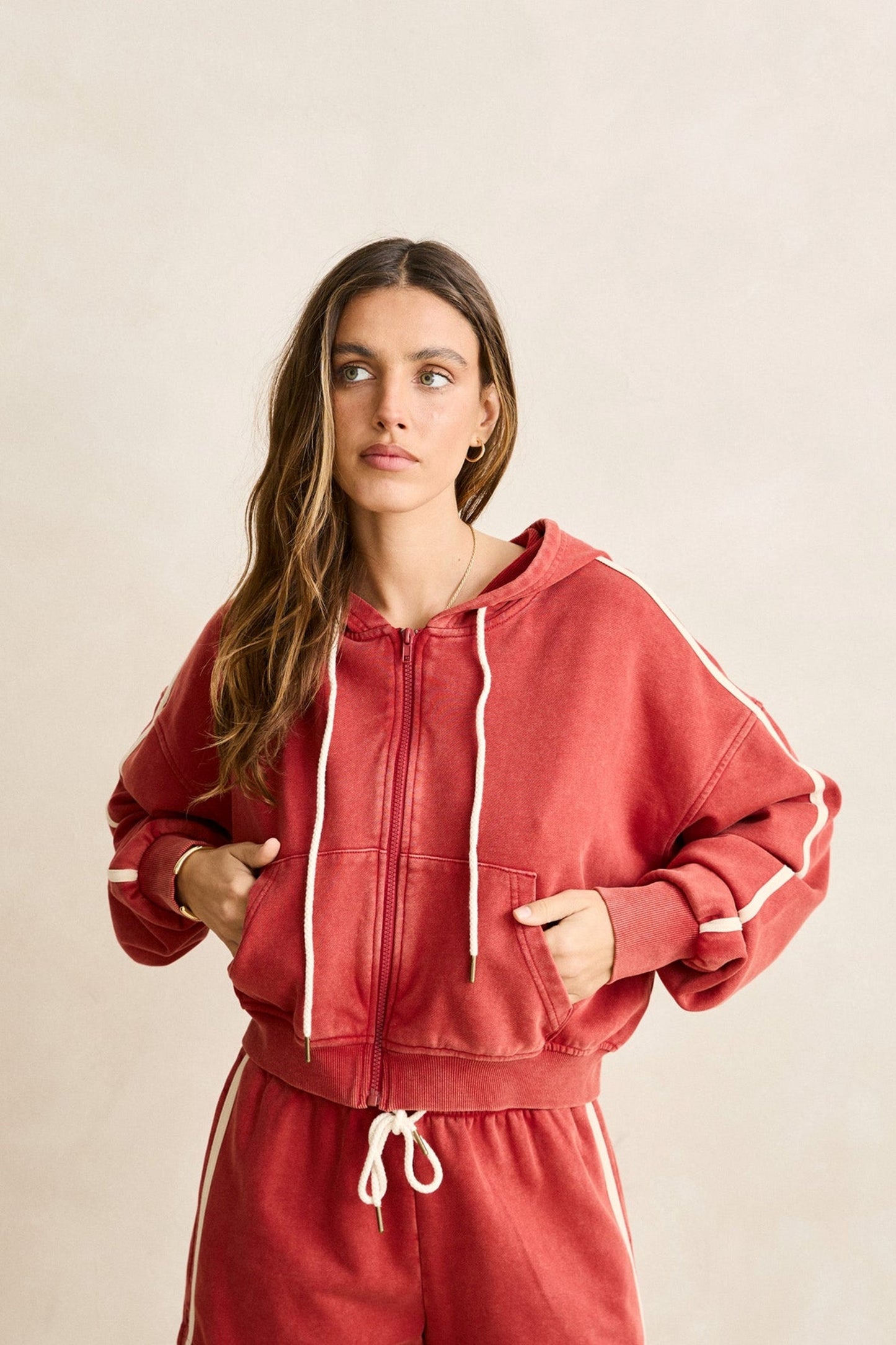 Sun Wash Terry Full Zip Hoodie