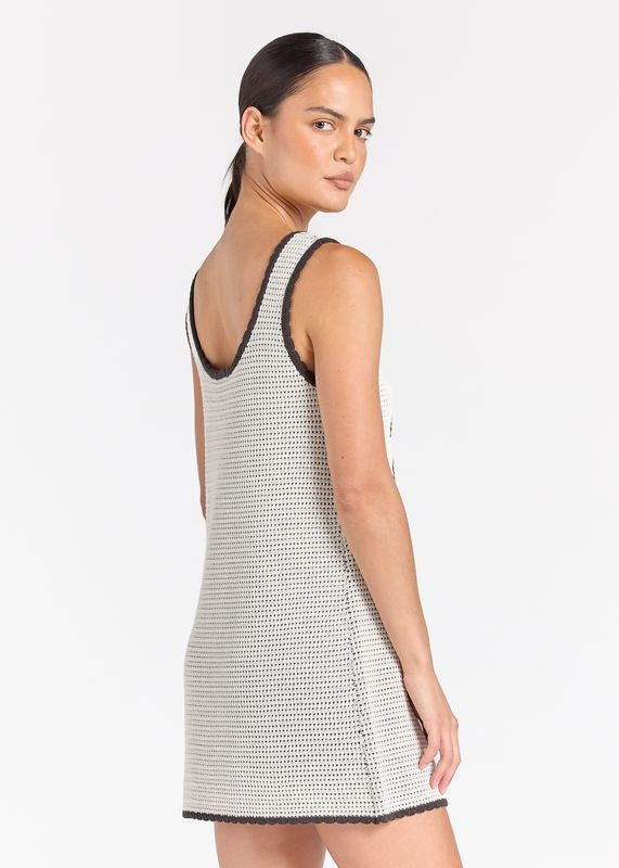 Palm Beach U Crochet Knit Dress - Tiare
